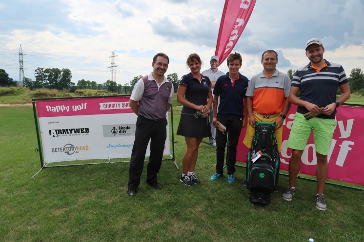 Charity shot s GolfHouse na finále na Zbraslavi