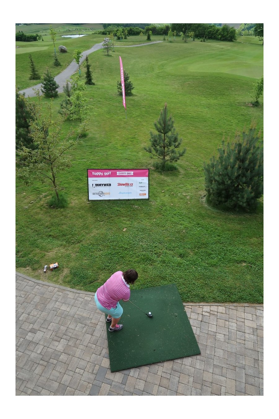 Charity shot s ProQuip s Bridgestone v Pyšelích