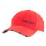 Čepice červená HAPPY GOLF (malé logo)