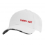 Čepice bílá HAPPY GOLF (malé logo)